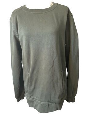 The Landmark Project Sweatshirt XL Olive Green Crewneck Long Slv Pullover Unisex